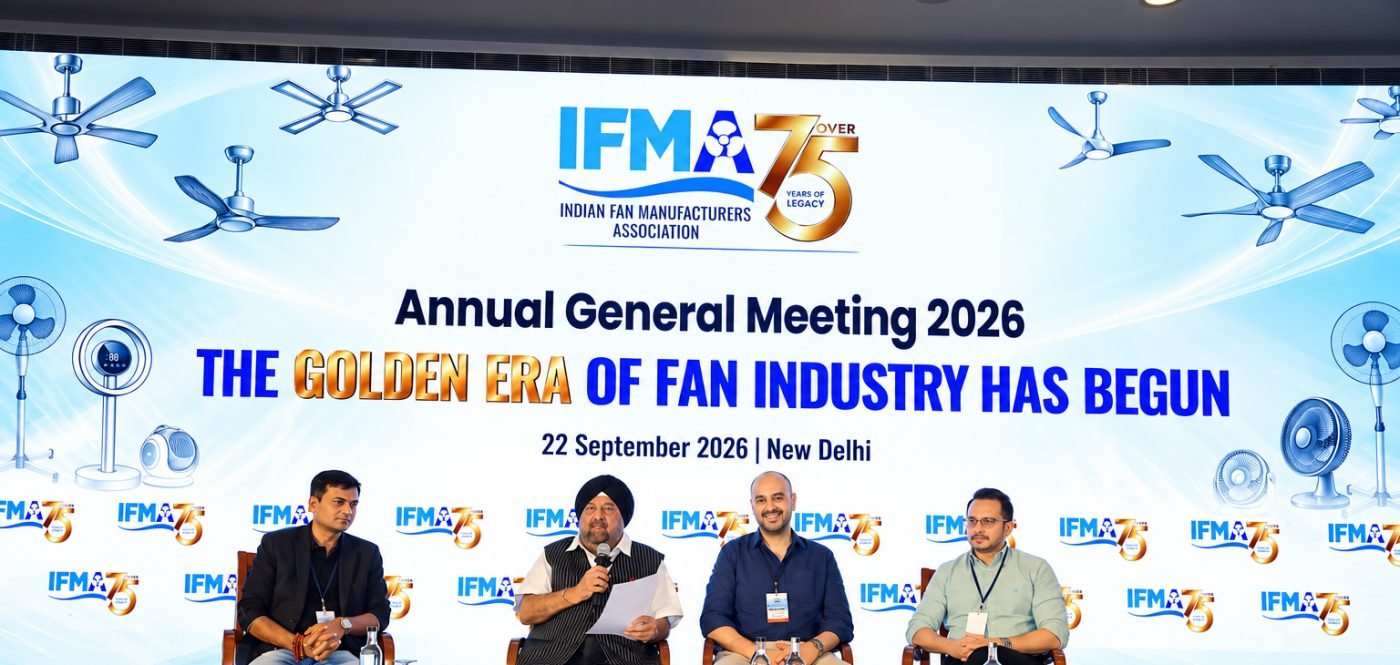 Reetesh Mohan of Story Design on the panel at the IFMA Annual General Meeting 2026, New Delhi