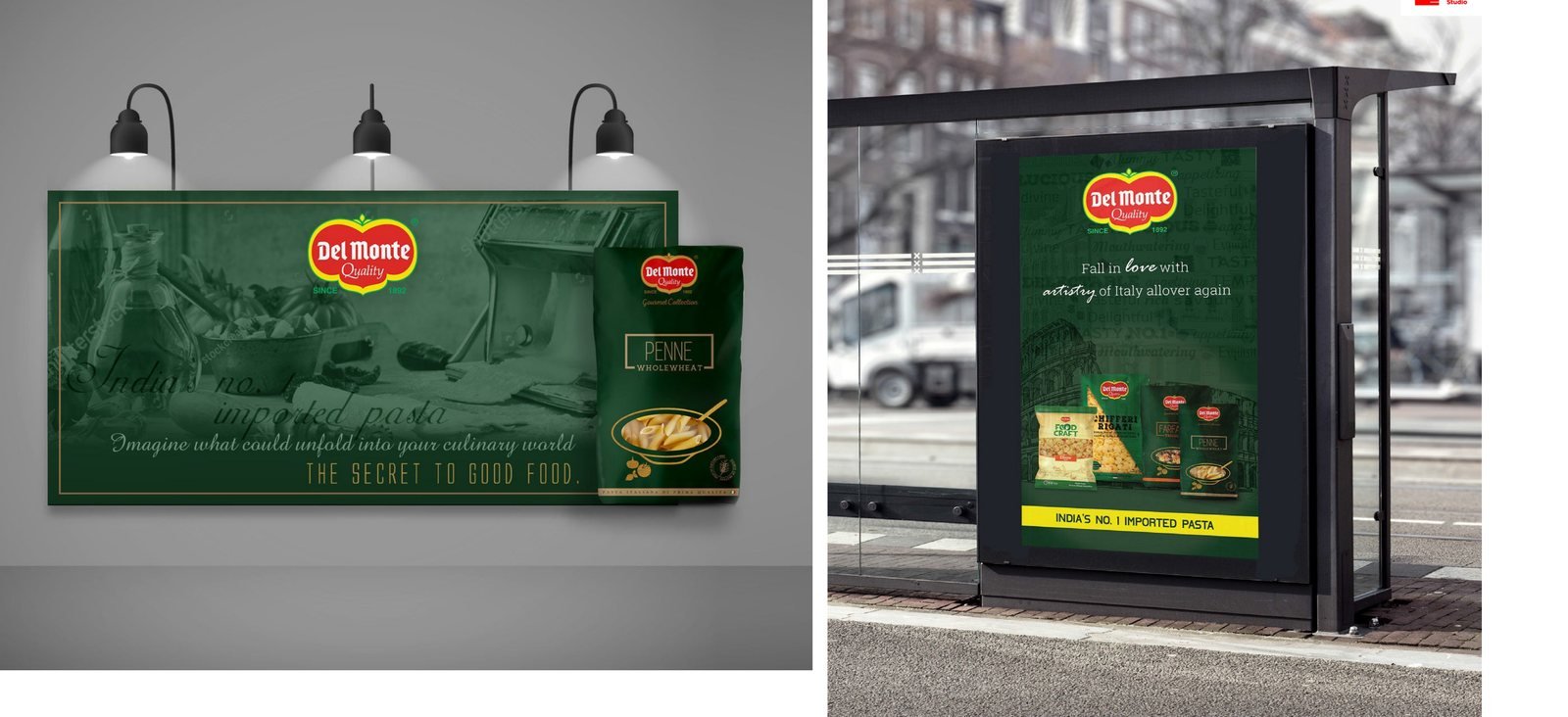Hoardings & press by Story Design