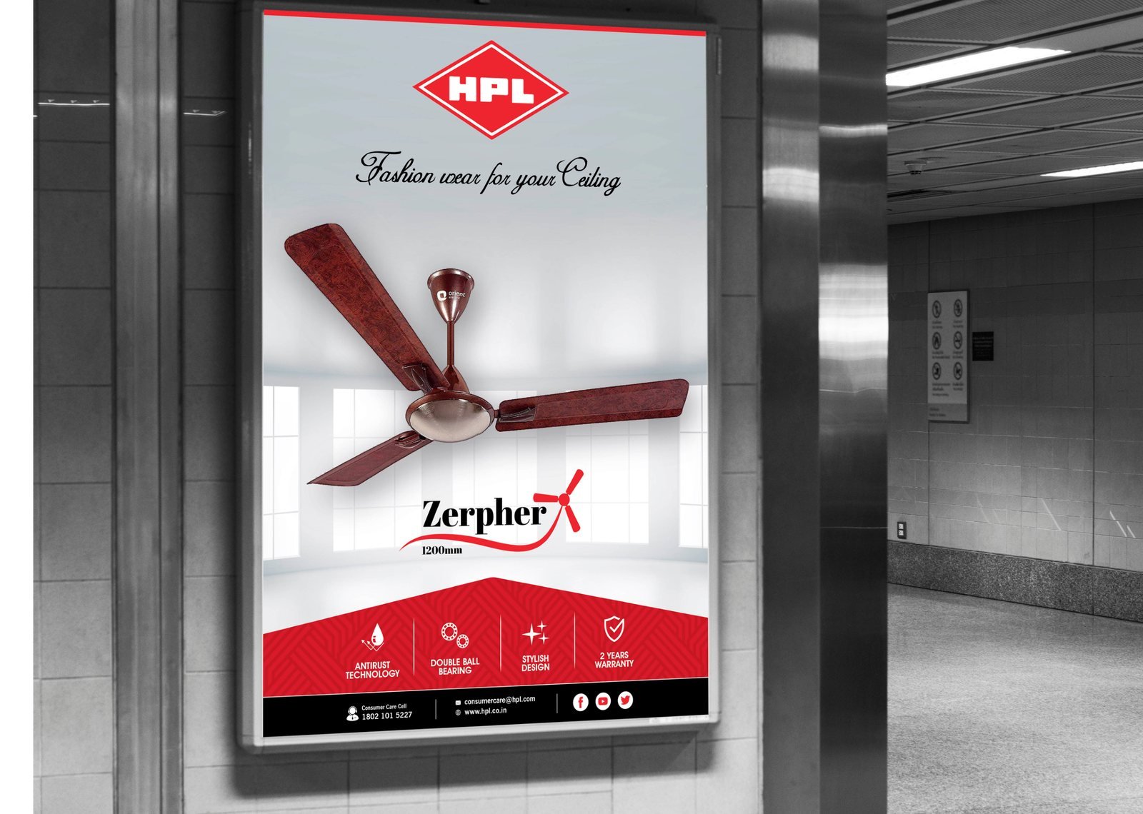 HPL Zerpher poster by Story Design