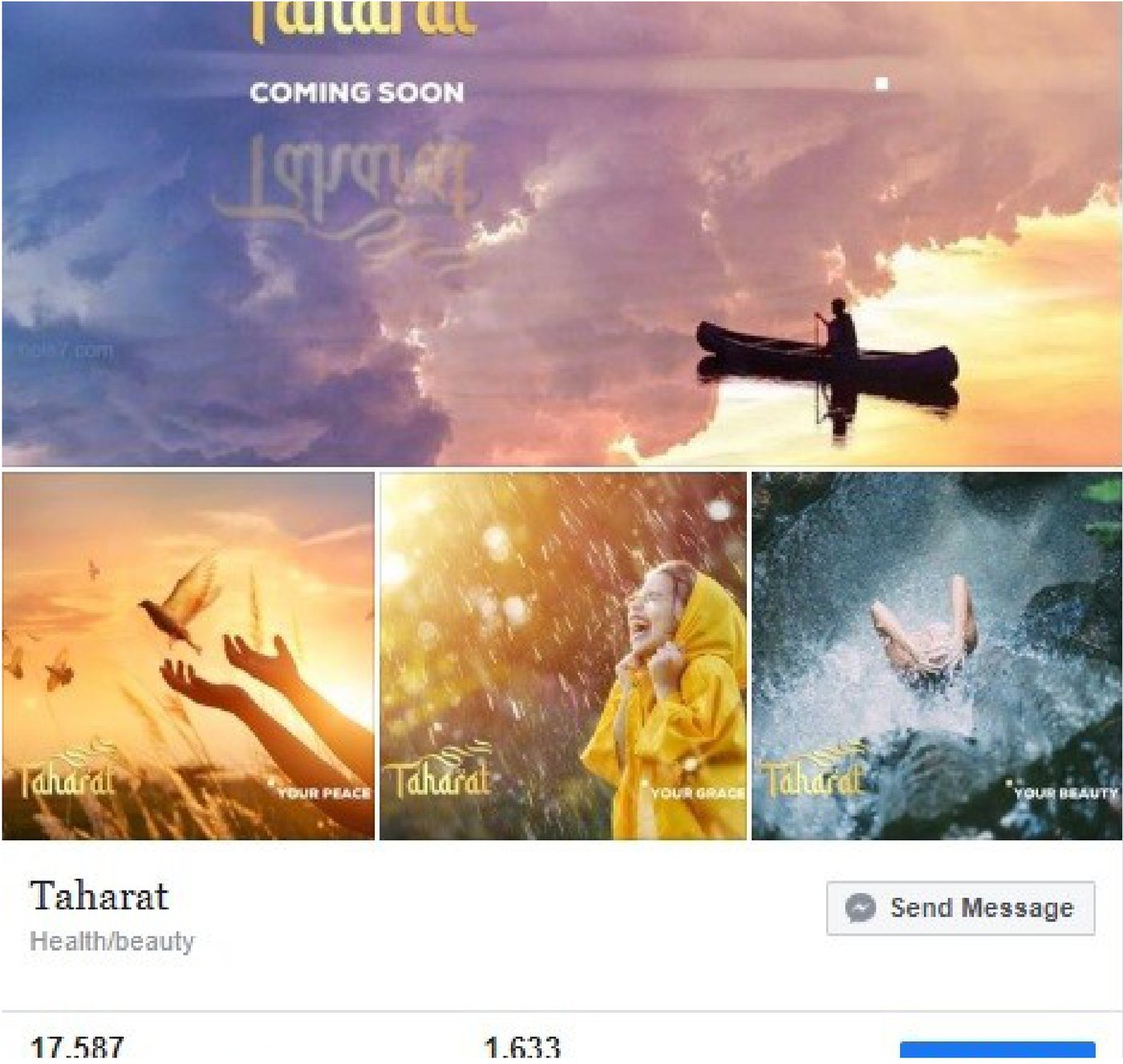 Social media post by Story Design for Taharat